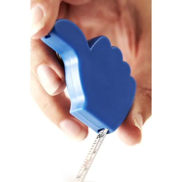  Keyring "like it", measuring tape 1m Mornarski plava