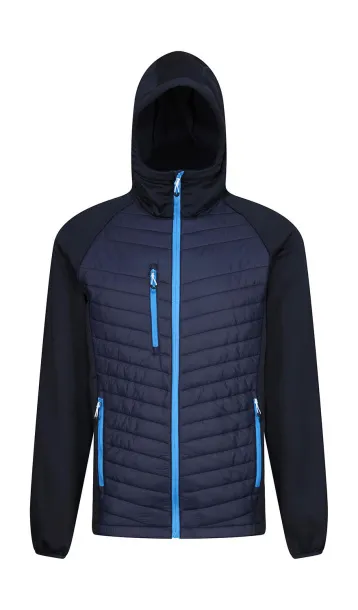  Men’s Navigate Hybrid Hooded Jacket - Regatta Professional Navy French Blue