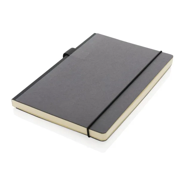  A5 FSC® deluxe hardcover notebook - XD Collection Black 