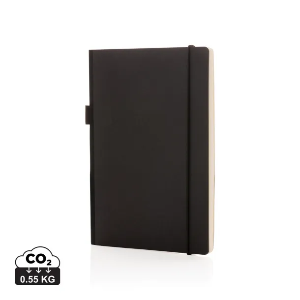  A5 FSC® deluxe hardcover notebook - XD Collection Black 