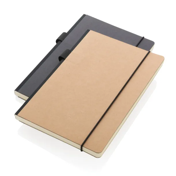  A5 FSC® deluxe hardcover notebook - XD Collection Black 