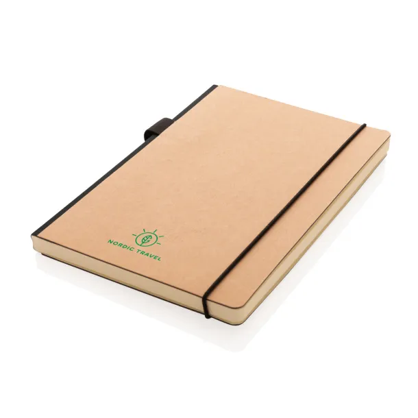  A5 FSC® deluxe hardcover notebook - XD Collection Brown 