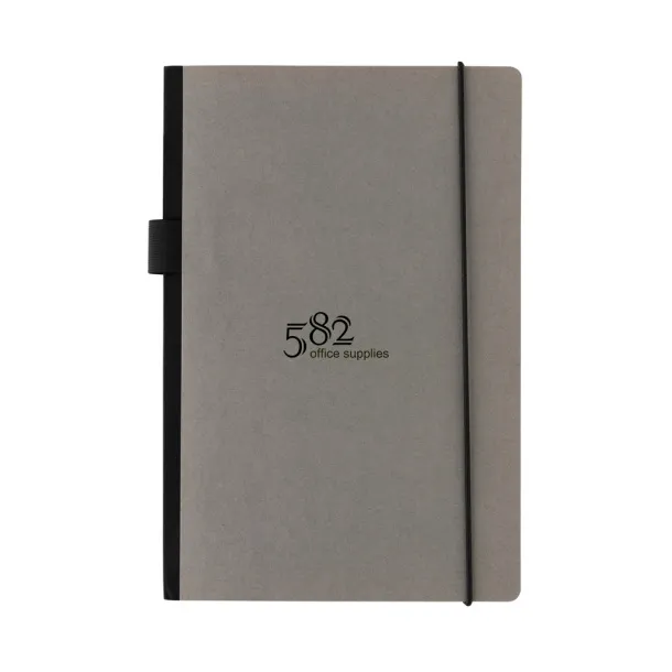  A5 FSC® deluxe hardcover notebook - XD Collection grey 