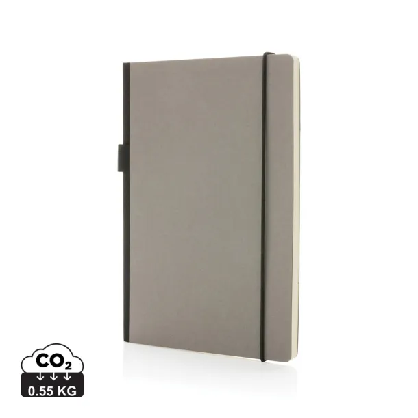  A5 FSC® deluxe hardcover notebook - XD Collection grey 