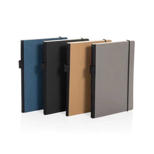  A5 FSC® deluxe hardcover notebook - XD Collection Siva
