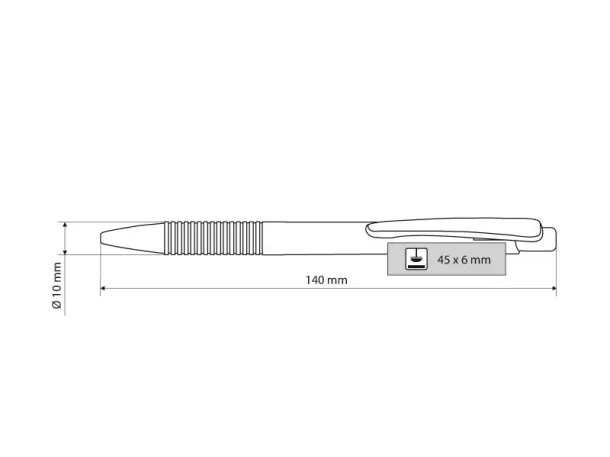 BART ball pen Yellow