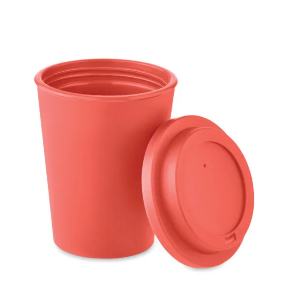 NOLA Double wall tumbler PP 300 ml Red