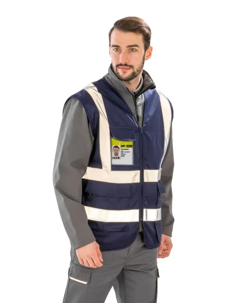  Heavy Duty Polycotton Security Vest - Result Safe-Guard