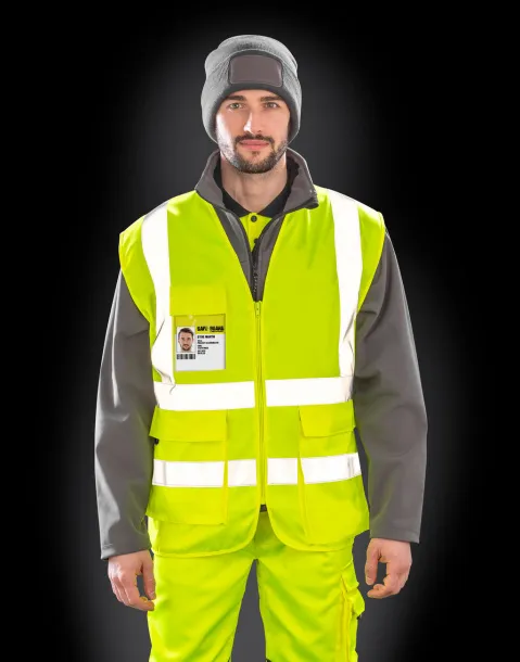  Heavy Duty Polycotton Security Vest - Result Safe-Guard