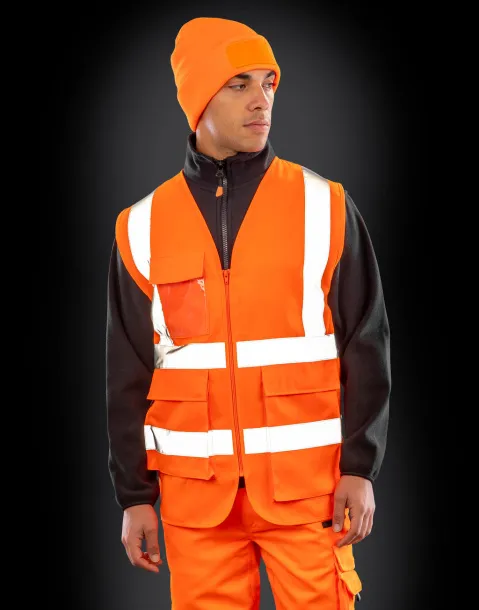  Heavy Duty Polycotton Security Vest - Result Safe-Guard