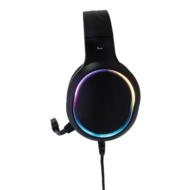  RGB gaming headset - Gaming Hero Black 