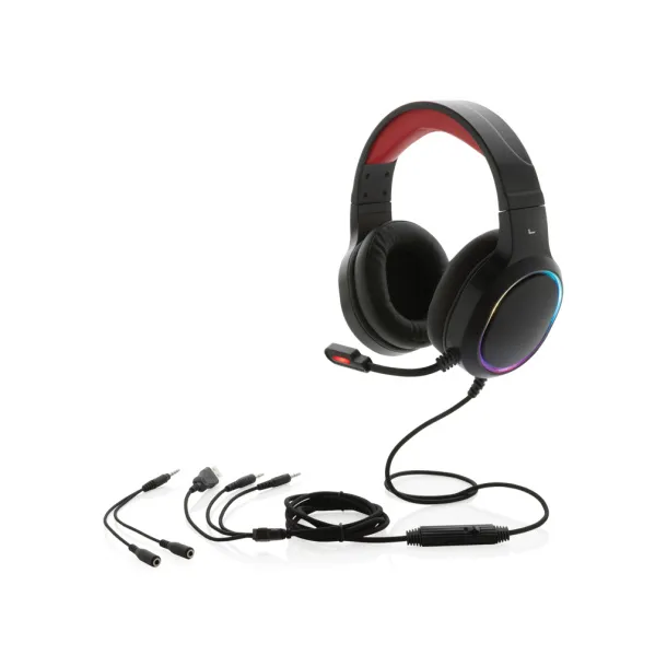  RGB gaming headset - Gaming Hero Black 