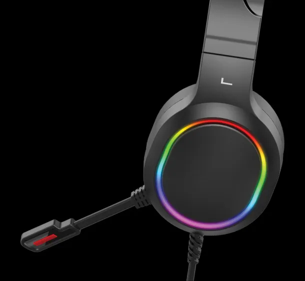  RGB gaming headset - Gaming Hero Black 