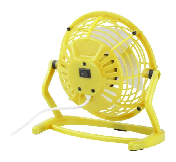 Miclox mini desk fan Yellow