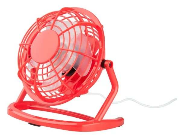 Miclox mini stolni ventilator Crvena