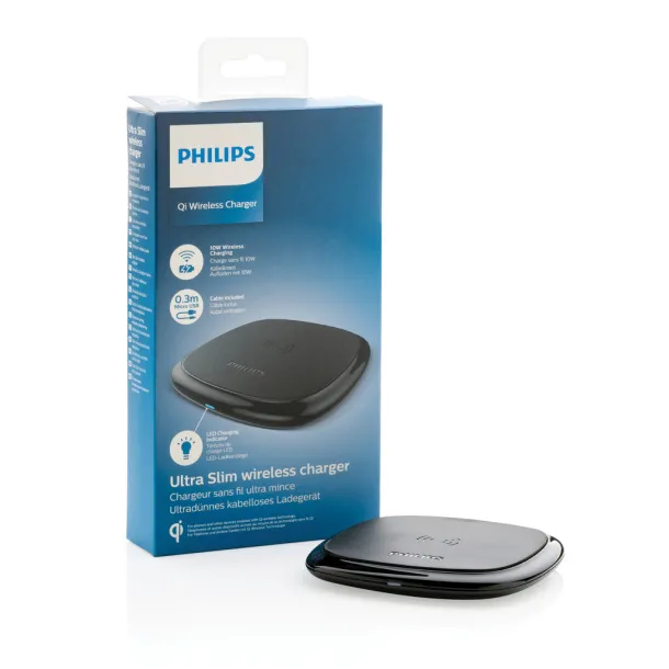  Philips 10W bežični punjač Qi - Philips Crna 