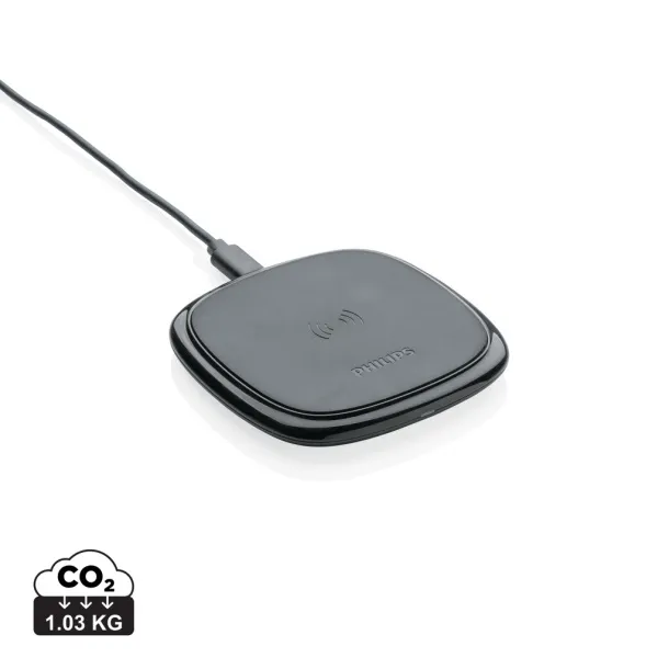  Philips 10W wireless charger Qi - Philips Black 