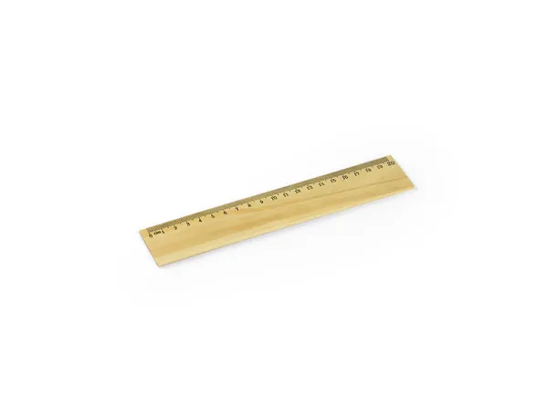 LEVEL 20 Ruler, 20 cm Cream Bež