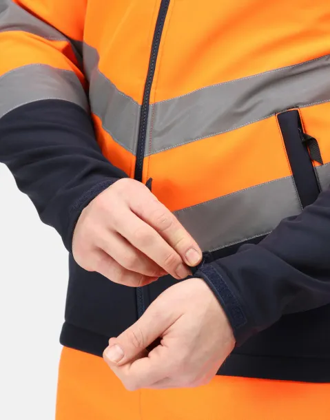  Pro Hi Vis Softshell Jacket - Regatta High Visibility