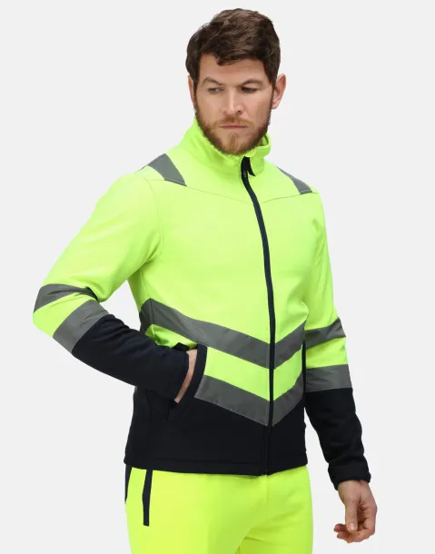  Pro Hi Vis Softshell Jacket - Regatta High Visibility