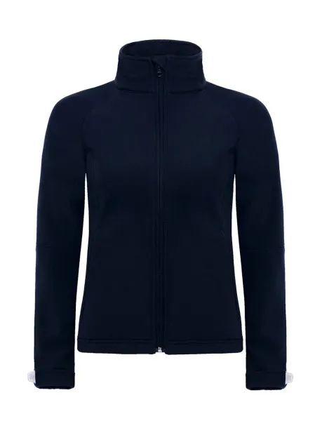  Hooded Softshell/women - B&C Outerwear Navy