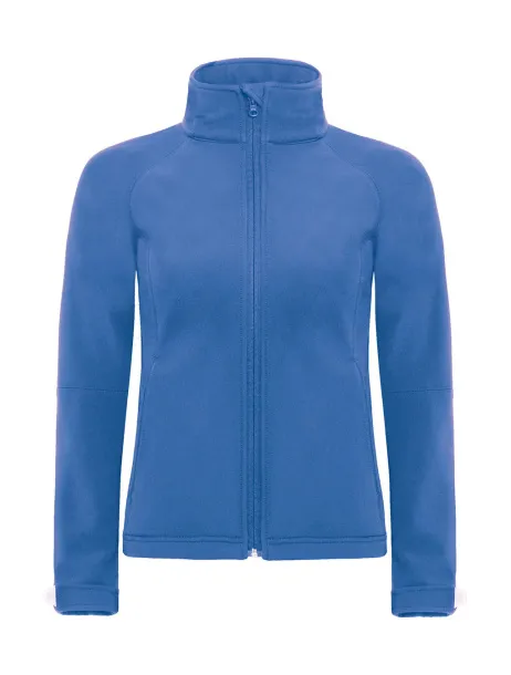  Hooded Softshell/women - B&C Outerwear Azure