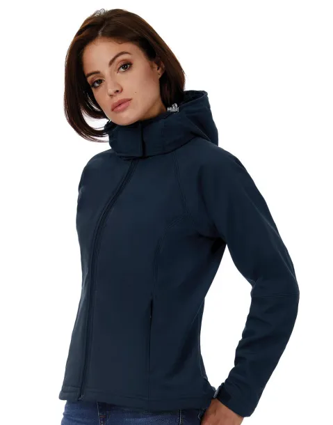  Ženska softshell jakna s kapuljačom - B&C Outerwear