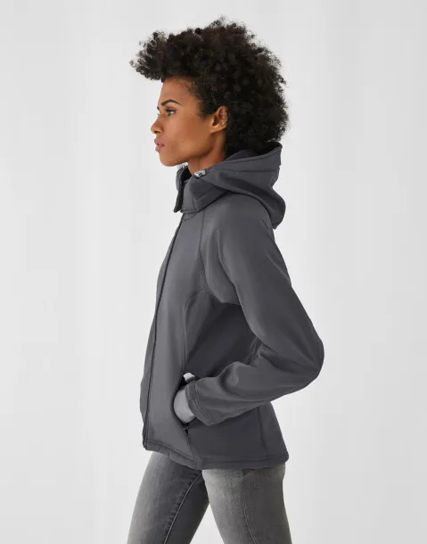  Hooded Softshell/women - B&C Outerwear