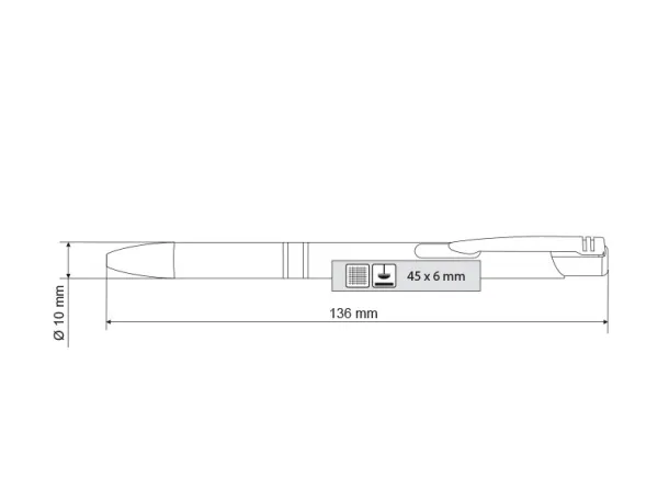 METZ ball pen Black