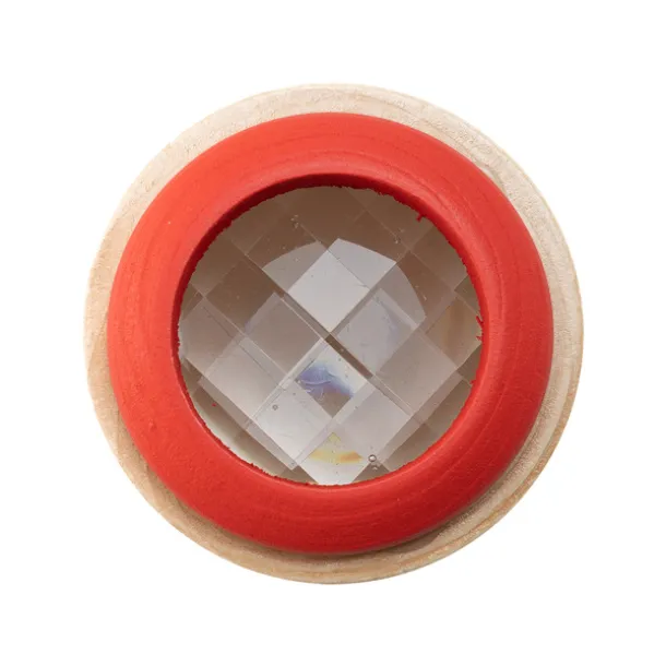 IMAGE wooden kaleidoscope Red