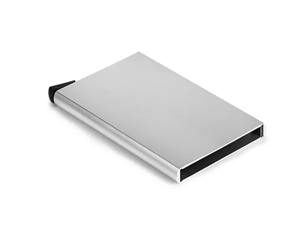 ARMOR card holder with RFID protection Silver