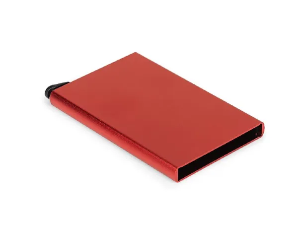 ARMOR card holder with RFID protection Red