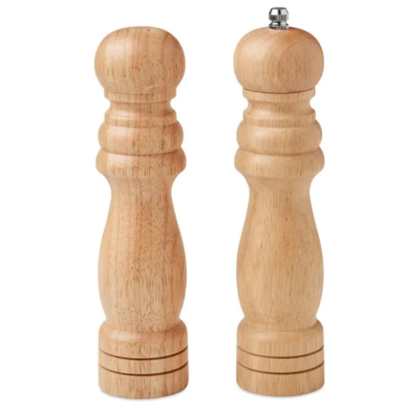 TIURRET Set of 2 rubber wood grinders Wood