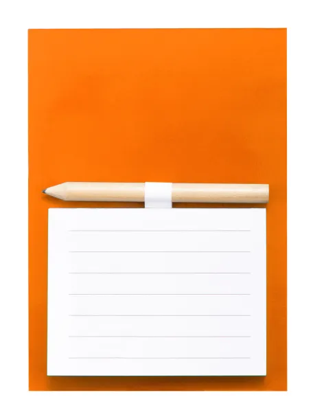 Pecfri magnetic notepad Orange