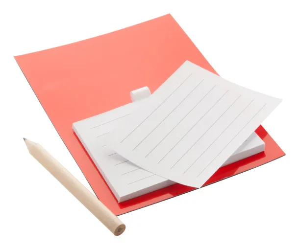 Pecfri magnetic notepad Red