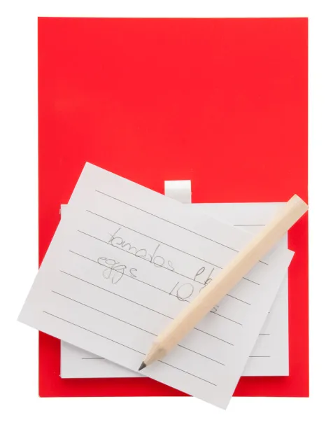 Pecfri magnetic notepad Red