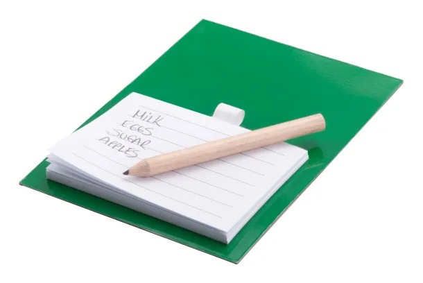 Pecfri magnetic notepad Green