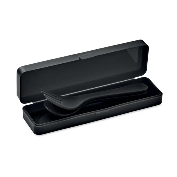 RIGATA Cutlery set in PP Black