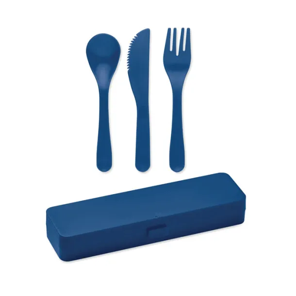 RIGATA Cutlery set in PP Blue