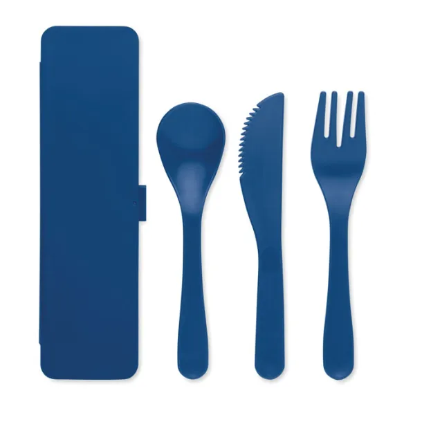 RIGATA Cutlery set in PP Blue