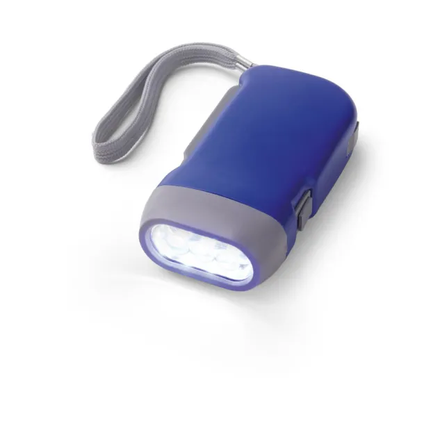 EDDIE Dynamo flashlight Blue