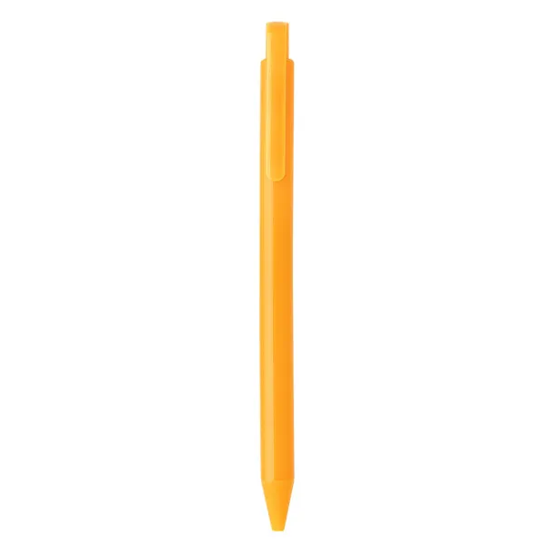 SCRIPT Plastic ballpoint pen Orange