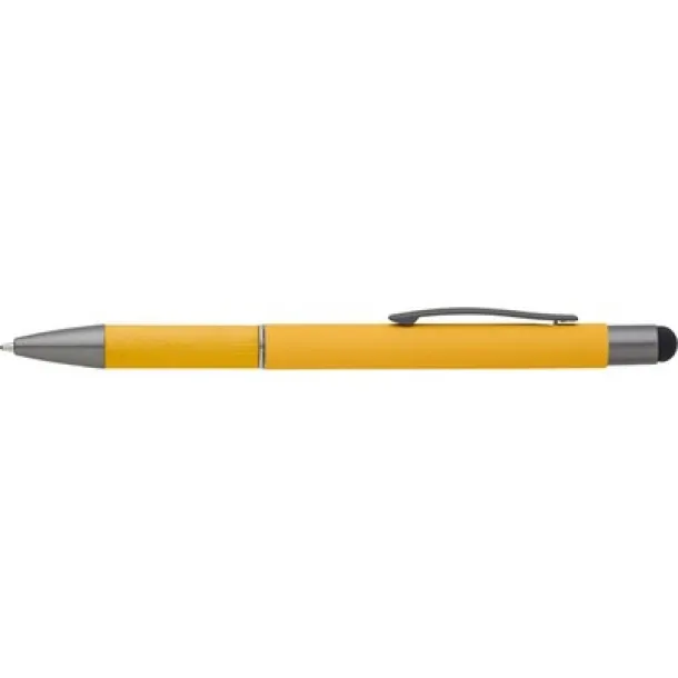  Ball pen, touch pen yellow