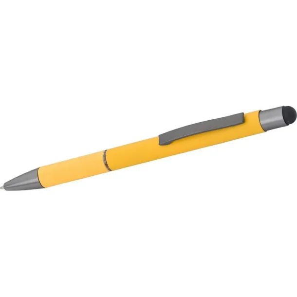  Ball pen, touch pen yellow