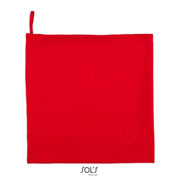 SOL'S ATOLL 50 MICROFIBRE TOWEL - SOL'S Red