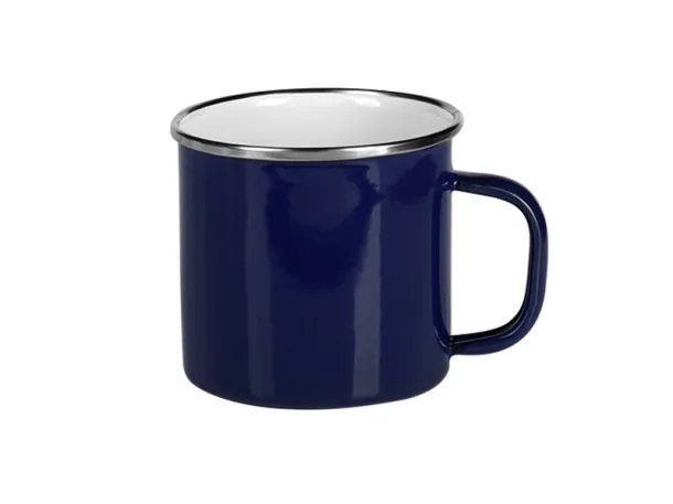 NORA Enamel mug, 350 ml - CASTELLI Blue