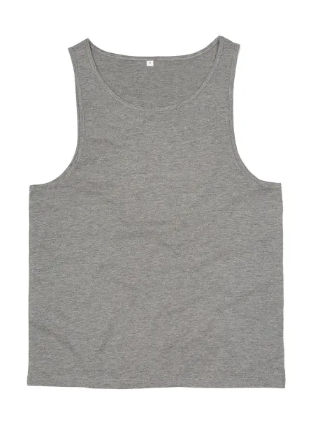  One Drop Armhole Vest - Mantis Heather Grey Melange