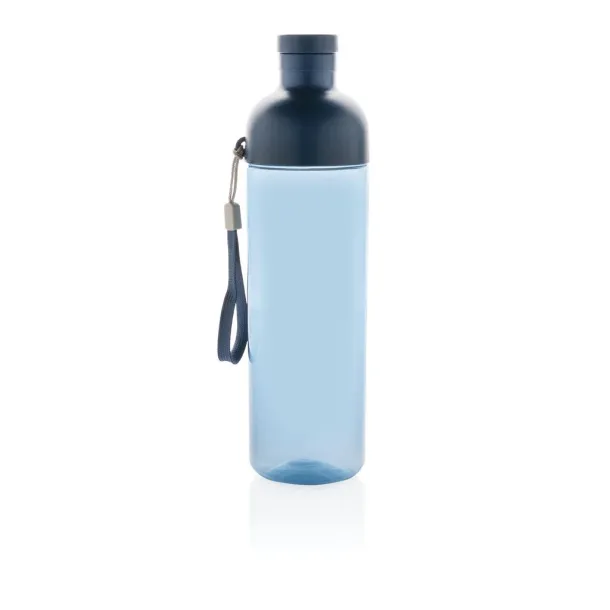  Impact RCS recycled PET leakproof water bottle 600ML - XD Collection blue 