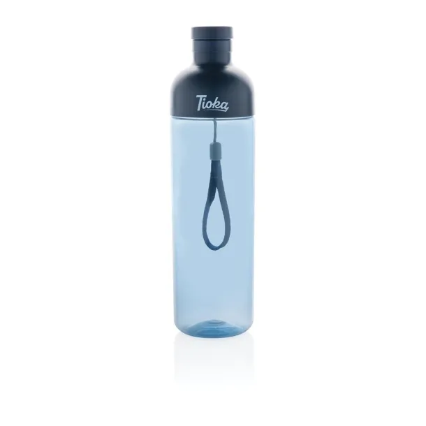  Impact RCS recycled PET leakproof water bottle 600ML - XD Collection blue 