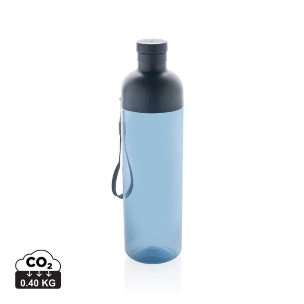  Impact RCS recycled PET leakproof water bottle 600ML - XD Collection blue 